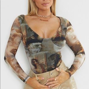 Pretty Little Thing | Renaissance Nude Bodysuit